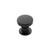 Belwith B077944MB: 1-1/4" Urbane Cabinet Knob - Matte Black
