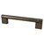 Berenson 9114-10VB: 128mm cc Contemporary Advantage Three Round Bar Cabinet Pull - Verona Bronze