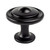 Berenson 9170-1055: 1-1/4" Traditional Advantage Three Cabinet Knob - Matte Black