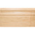 Hardware Resources BASE2-5-HMP: 3/4" x 5" Scalloped Edge Base Moulding - Hard Maple