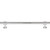Top Knobs M2780: 18" cc Dakota Bit Cabinet Pull - Polished Chrome