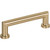 Top Knobs TK3151HB: 3-3/4" cc Morris D-Handle Cabinet Pull - Honey Bronze