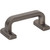 Top Knobs TK3161AG: 2-1/2" cc Harrison D-Handle Cabinet Pull - Ash Gray