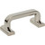 Top Knobs TK3161PN: 2-1/2" cc Harrison D-Handle Cabinet Pull - Polished Nickel
