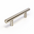Sugatsune 2646: 96mm cc Round Bar Cabinet Pull - Satin Stainless Steel