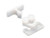 Sugatsune 6900/WHT: Rotary Cabinet Door Catch - White
