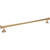 Atlas 445-WB: 18" cc Browning Appliance Pull - Warm Brass