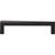Atlas A672-BL: 5-1/16" cc Para Bar Cabinet Pull - Matte Black
