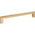 Atlas A674-WB: 7-9/16" cc Para Cabinet Pull - Warm Brass