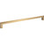 Atlas A676-WB: 12" cc Para Cabinet Pull - Warm Brass