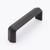 Sietto P-2003-4-MB: 4" cc Eternity Cabinet Pull - Matte Black