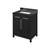 Jeffrey Alexander 30" Cade Single Bowl Vanity - Black Cabinet with Black Granite Top