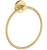 Smedbo HV344: Home Towel Ring - Brushed Brass