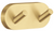 Smedbo HV356: Home Double Towel Hook - Brushed Brass