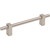 Jeffrey Alexander 478-128SN: 128mm cc Larkin Bar Cabinet Pull - Satin Nickel