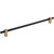 Jeffrey Alexander 478-305MBSBZ: 305mm cc Larkin Bar Cabinet Pull - Satin Bronze/Matte Black