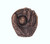 Buck Snort KB00066-2800: 1-1/2" Baseball Glove With Ball Cabinet Knob - Oxidized Copper