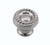Buck Snort KB01133-6200: 1-3/16" Rope Cabinet Knob - Satin Nickel