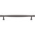 Top Knobs TK3194AG: 7-9/16" cc Coddington Cabinet Pull - Ash Gray