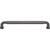 Top Knobs TK3207AG: 12" cc Dustin Appliance Pull - Ash Gray