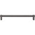 Top Knobs TK3214AG: 8-13/16" cc Lawrence Cabinet Pull - Ash Gray