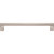 Atlas A525-BRN: 192mm cc Reeves Square Bar Cabinet Pull - Brushed Nickel