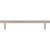 Elements 641-128SN: 128mm cc William Bar Cabinet Pull - Satin Nickel
