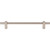 Jeffrey Alexander 598-192SN: 192mm cc Larkin Knurled Center Bar Cabinet Pull - Satin Nickel