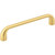 Jeffrey Alexander 329-128BG: 128mm cc Loxley Bar Cabinet Pull - Brushed Gold