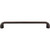 Jeffrey Alexander 329-12DBAC: 12" cc Loxley Appliance Pull - Brushed Oil Rubbed Bronze
