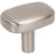 Jeffrey Alexander 329L-SN: 1-1/2" Loxley Rectangle Cabinet Knob - Satin Nickel