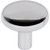 Jeffrey Alexander 329PC: 1-1/4" Loxley Mushroom Cabinet Knob - Polished Chrome