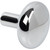 Jeffrey Alexander 329PC: 1-1/4" Loxley Mushroom Cabinet Knob - Polished Chrome