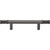 Top Knobs TK3232AG: 3-3/4" cc Burnham Bar Cabinet Pull - Ash Grey