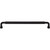 Top Knobs TK3266BLK: 8-13/16" cc Garrison Bar Cabinet Pull - Flat Black