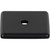 Top Knobs TK3280BLK: 1-1/4" Radcliffe  Backplate - Flat Black