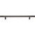 Top Knobs TK3238AG: 12" cc Burnham Bar Cabinet Pull - Ash Grey