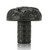 Edgar Bererbi 7780/4: 1-5/16" Key Largo Cabinet Knob - Black Tie