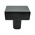 Berenson 2646-1055: 1-3/8" Brookridge Square Cabinet Knob - Matte Black