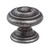 Berenson 2984-1RI-C: 1-3/16" Euro Rustica Cabinet Knob - Rustic Iron