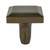 Berenson 4192-10TB: 1-3/16" Metro Square Cabinet Knob - Toasted Bronze