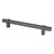 Berenson 5099-4SLT: 160mm cc Rivet Rebel Cabinet Pull - Slate