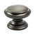 Berenson 7094-1BT: 1-3/8" Euro Classica Cabinet Knob - Brushed Tin