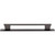 Atlas A6005-SL: 7-9/16" cc Zander Bar Cabinet Pull w/Backplate - Slate