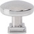 Atlas A6021-CH: 1-1/4"  Kimberton Round Cabinet Knob - Polished Chrome
