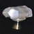 Myterra DCQP.15: Double Quartz Point Cabinet Knob - Satin Nickel