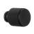 Smedbo BB451: Beslagsboden 7/8" Round Knurled Cabinet Knob - Matte Black