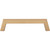 Jeffrey Alexander 566-128SBZ: 128mm cc Ivan Bar Cabinet Pull - Satin Bronze