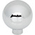 Top Knobs TK3341PC: 1-1/4" Brockwell Round Cabinet Knob - Polished Chrome