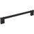 Top Knobs TK3388BLK: 12" cc Newburn Appliance Pull - Flat Black